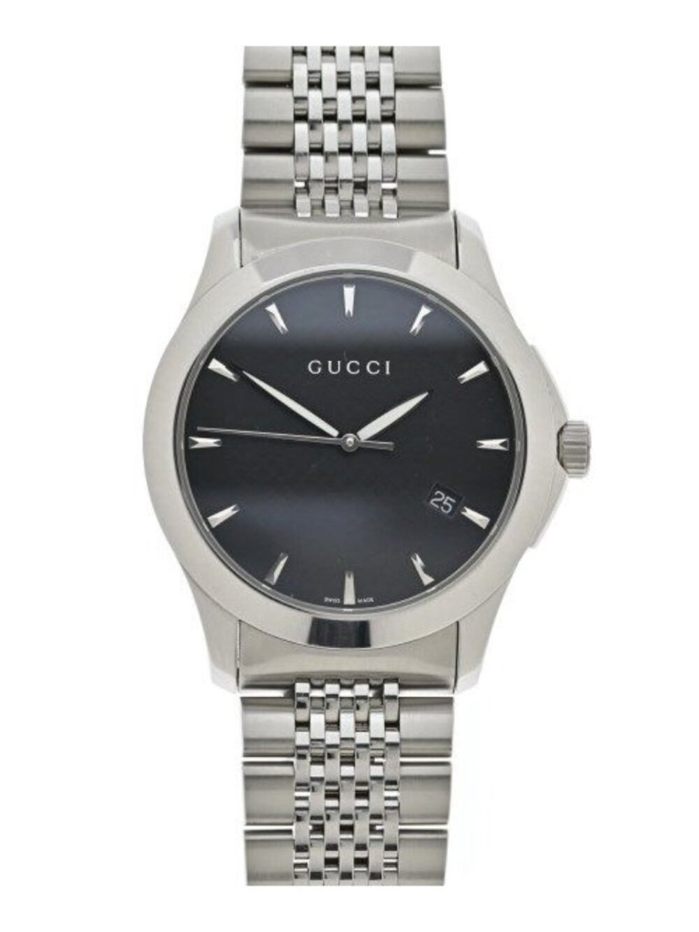 Gucci Watch 126.4 G-Timeless SS Quartz Date